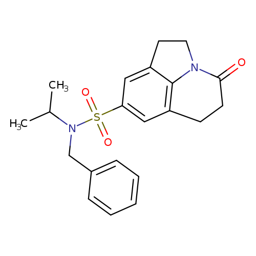 N-benzyl-11-oxo-N-(propan-2-yl)-1-azatricyclo[6.3.1.0^{4,12}]dodeca-4(12),5,7-triene-6-sulfonamide