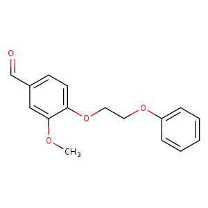3-Methoxy-4-(2-phenoxyethoxy)benzaldehyde