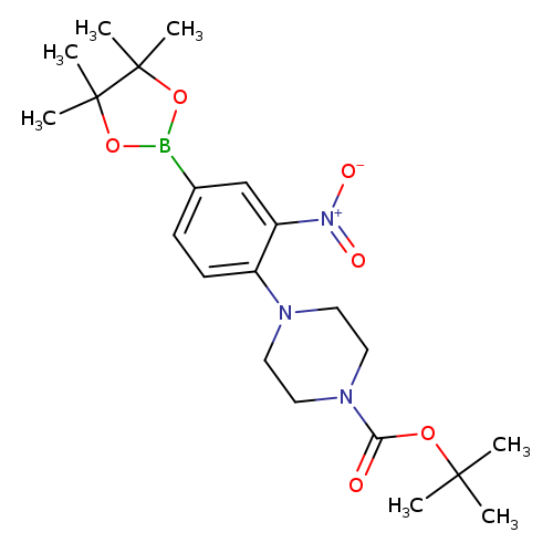4-(4-BOC-Piperazino)-3-nitrophenylboronic acid, pinacol ester