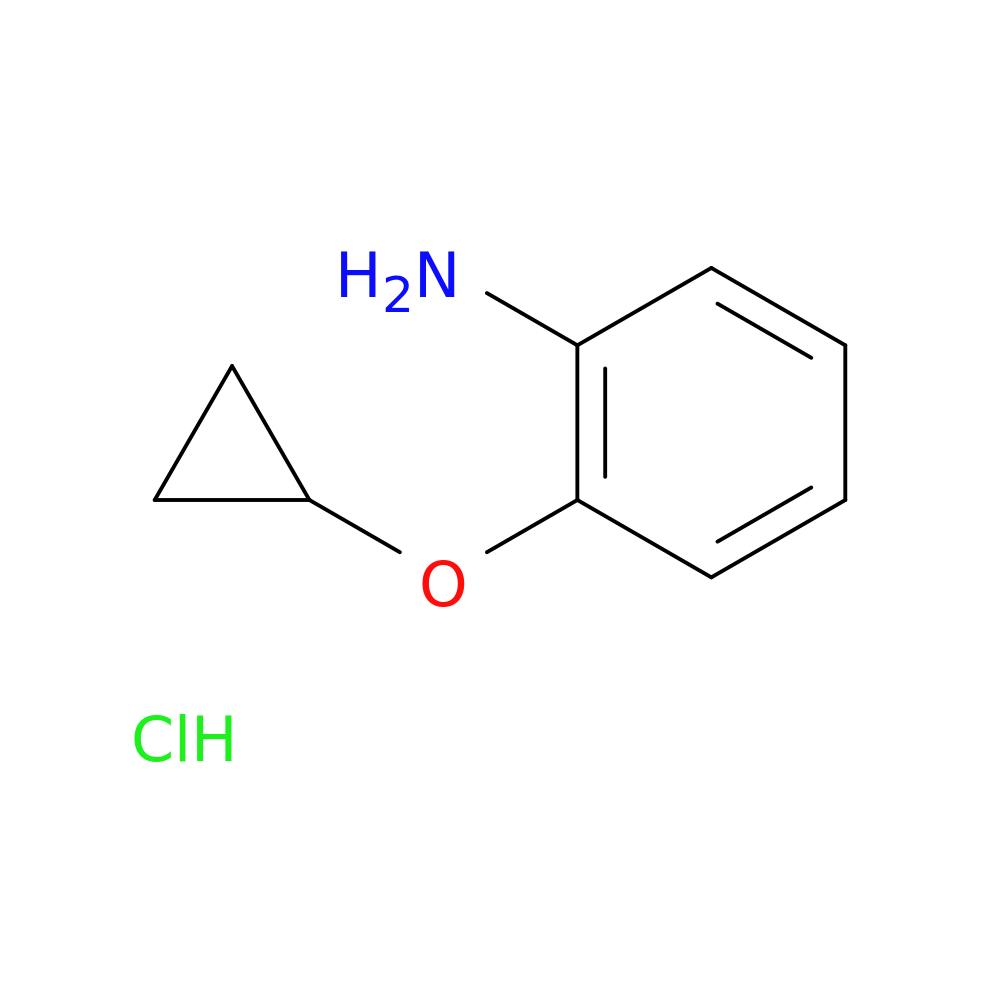 2-cyclopropoxyaniline hydrochloride