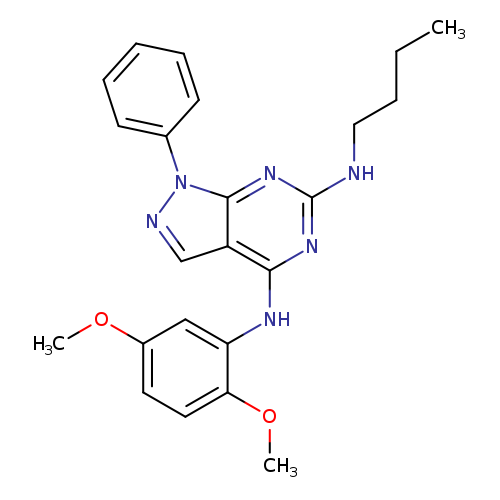 N6-butyl-N4-(2,5-dimethoxyphenyl)-1-phenyl-1H-pyrazolo[3,4-d]pyrimidine-4,6-diamine