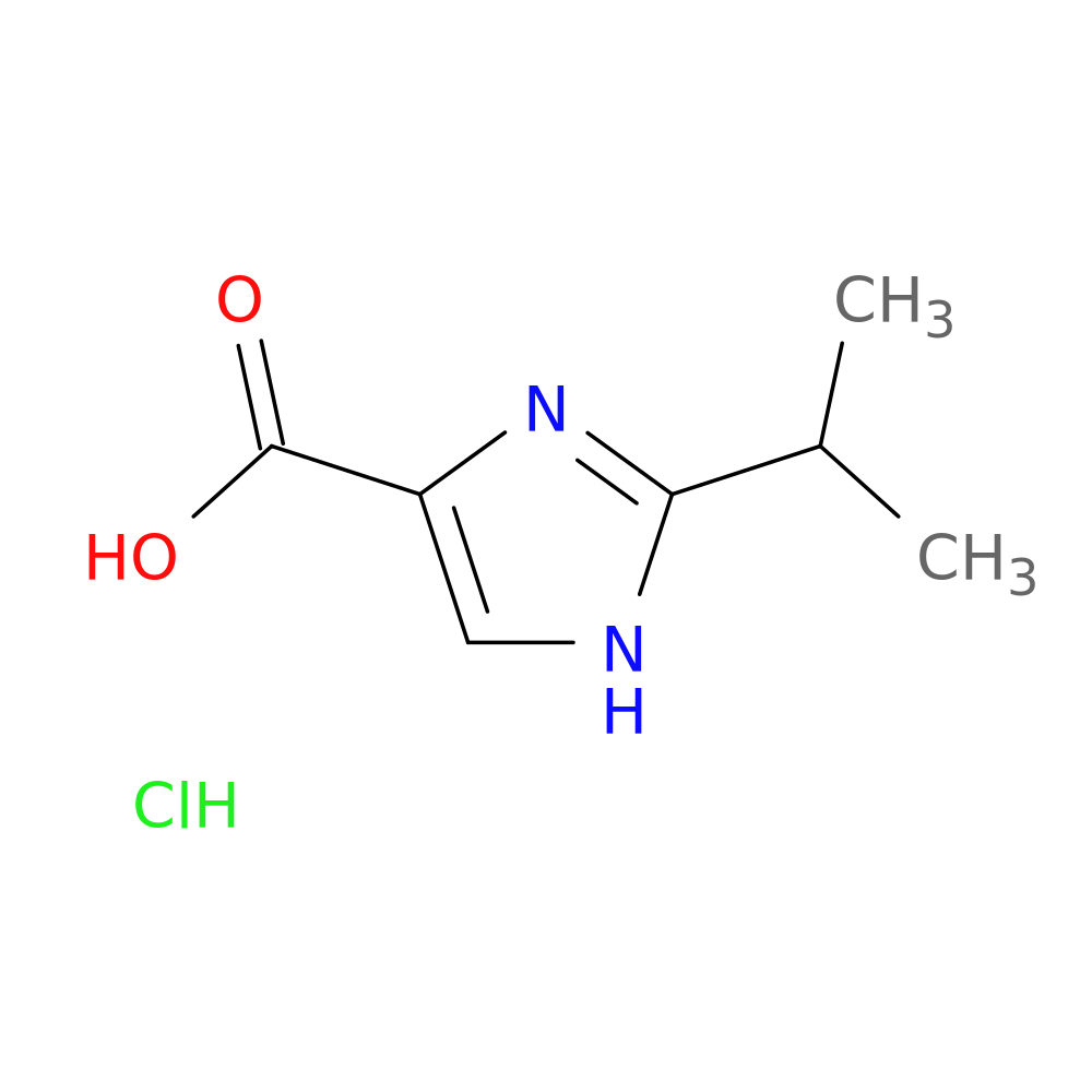 2-(propan-2-yl)-1H-imidazole-4-carboxylic acid hydrochloride