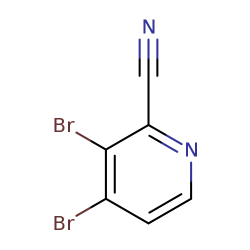 3,4-dibromopyridine-2-carbonitrile