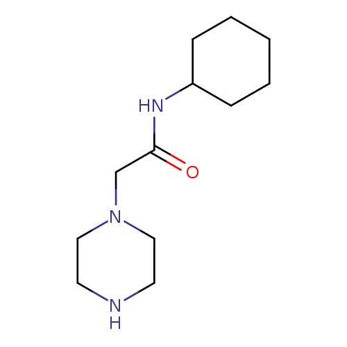 N-Cyclohexyl-2-piperazin-1-yl-acetamide