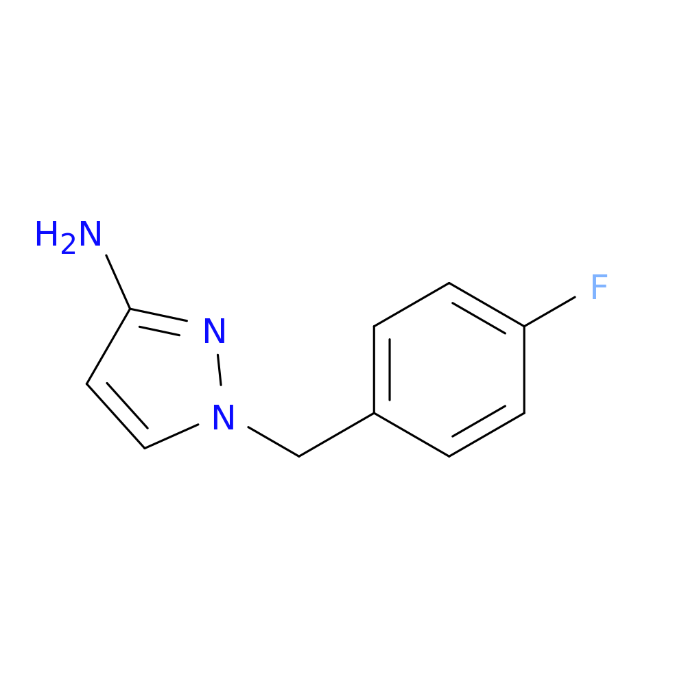 1-[(4-fluorophenyl)methyl]-1H-pyrazol-3-amine