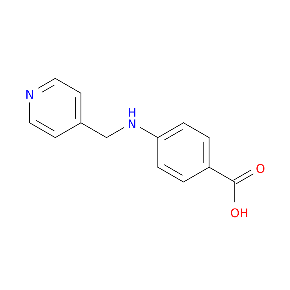 4-((Pyridin-4-ylmethyl)amino)benzoic acid