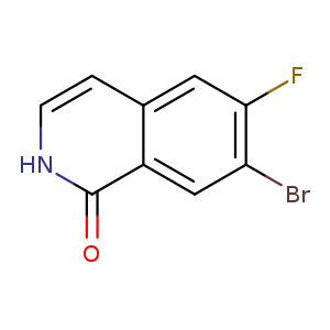 7-bromo-6-fluoro-1,2-dihydroisoquinolin-1-one