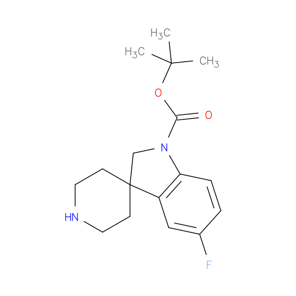 1-Boc-5-Fluorospiro[indoline-3,4'-piperidine]