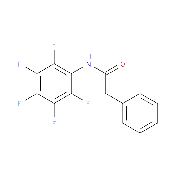 Benzeneacetamide, N-(2,3,4,5,6-pentafluorophenyl)-