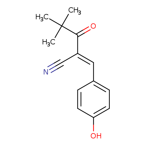 (2E)-2-[(4-hydroxyphenyl)methylidene]-4,4-dimethyl-3-oxopentanenitrile