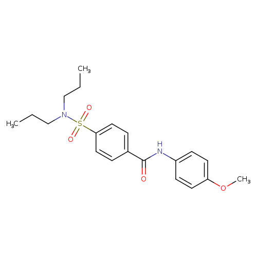 4-[(dipropylamino)sulfonyl]-N-(4-methoxyphenyl)benzamide