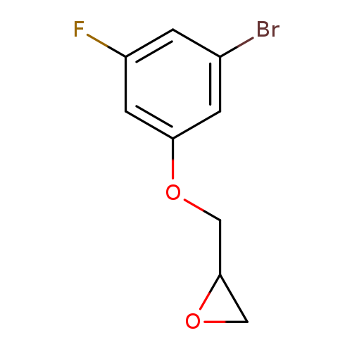 2-(3-Bromo-5-fluorophenoxymethyl)oxirane