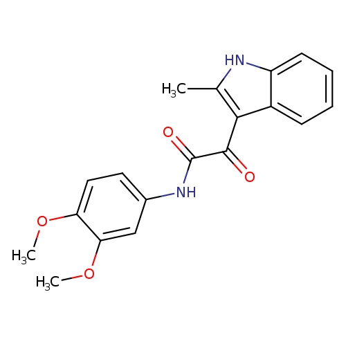 N-(3,4-dimethoxyphenyl)-2-(2-methyl-1H-indol-3-yl)-2-oxoacetamide