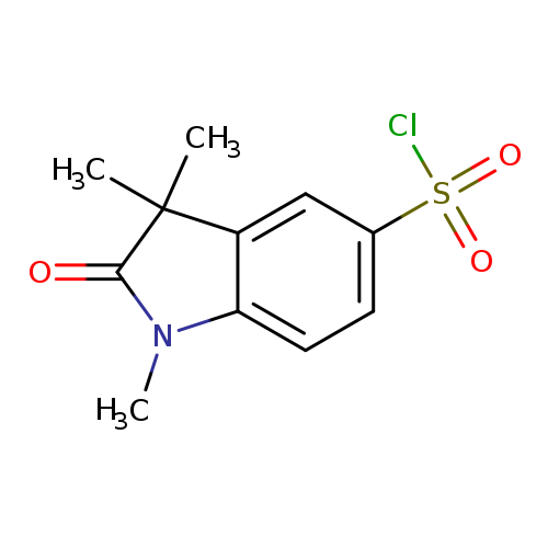 1,3,3-Trimethyl-2-oxo-2,3-dihydro-1H-indole-5-sulfonyl chloride