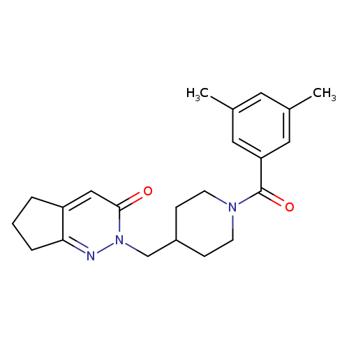 2-{[1-(3,5-dimethylbenzoyl)piperidin-4-yl]methyl}-2H,3H,5H,6H,7H-cyclopenta[c]pyridazin-3-one