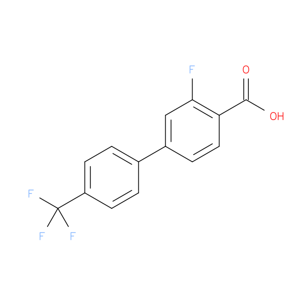 2-Fluoro-4-(4-trifluoromethylphenyl)benzoic acid
