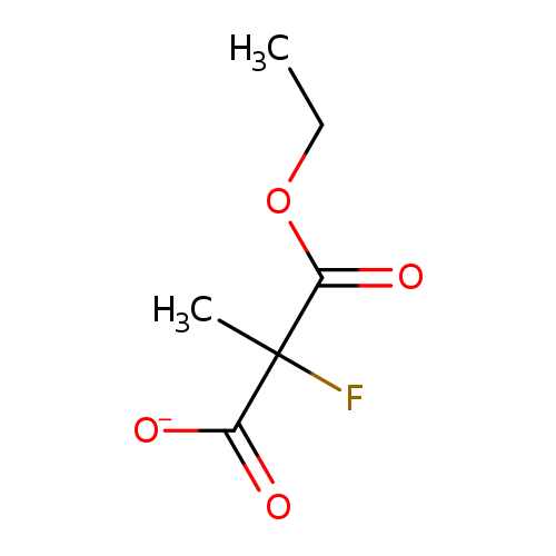 Propanedioic acid, 2-fluoro-2-methyl-, 1-ethyl ester