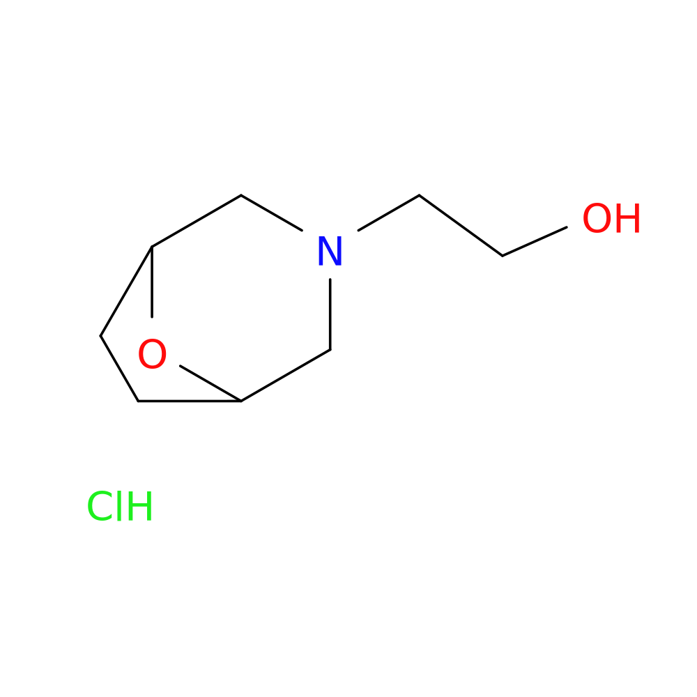 2-{8-oxa-3-azabicyclo[3.2.1]octan-3-yl}ethan-1-ol hydrochloride