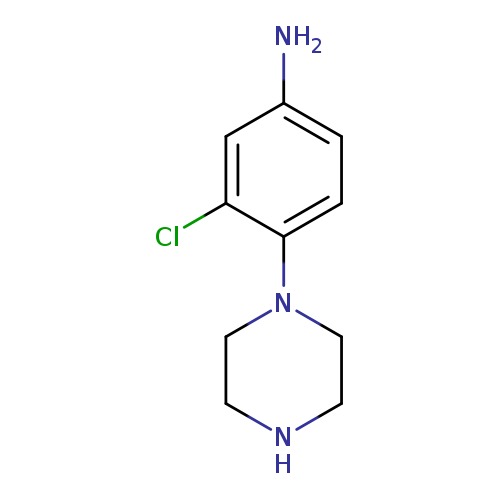 3-chloro-4-(piperazin-1-yl)aniline