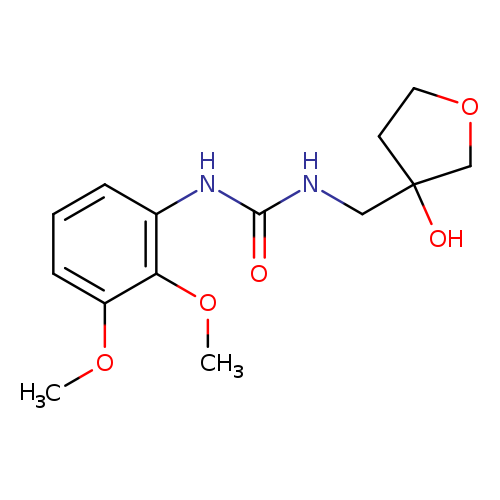 1-(2,3-dimethoxyphenyl)-3-[(3-hydroxyoxolan-3-yl)methyl]urea