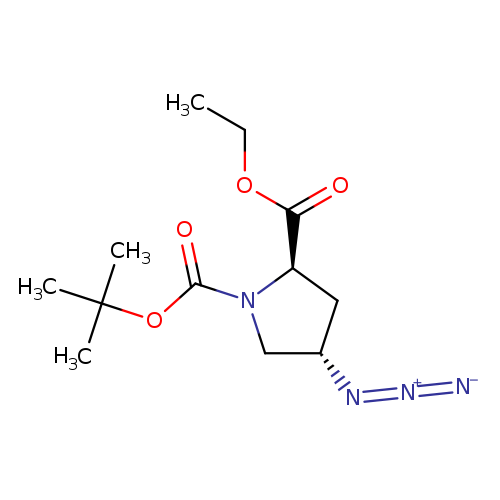 (4S)-1-Boc-4-azido-D-proline ethyl ester