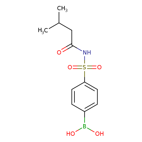 4-(N-(3-Methylbutanoyl)sulfamoyl)phenylboronic acid
