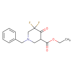 Ethyl 1-benzyl-5,5-difluoro-4-oxopiperidine-3-carboxylate