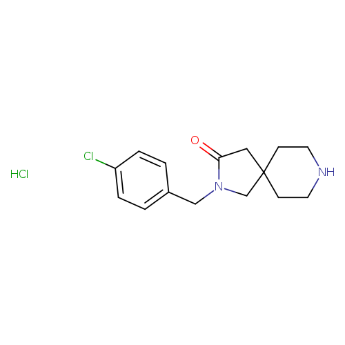 2-(4-Chlorobenzyl)-2,8-diazaspiro[4.5]decan-3-one hydrochloride