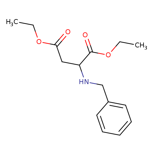 diethyl 2-(benzylamino)succinate