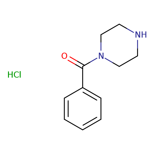 Methanone, phenyl-​1-​piperazinyl-​, hydrochloride (1:1)