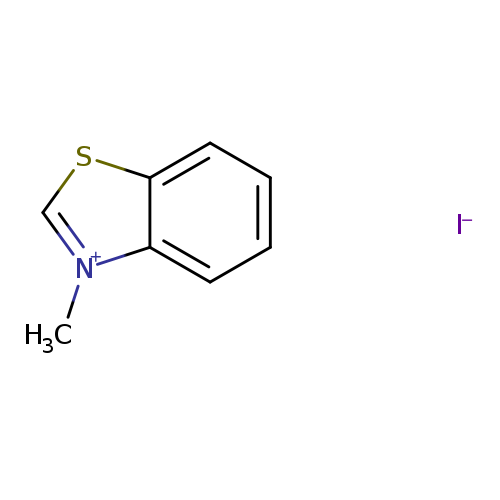 Benzothiazolium, 3-methyl-, iodide (1:1)