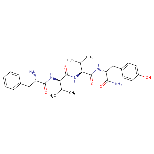 L-phenylalanyl-D-valyl-L-valyl-D-tyrosinamide