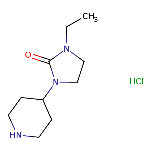 1-ethyl-3-(piperidin-4-yl)imidazolidin-2-one hydrochloride
