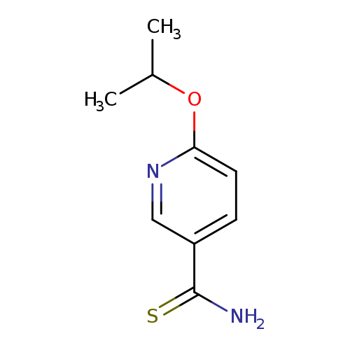6-(propan-2-yloxy)pyridine-3-carbothioamide