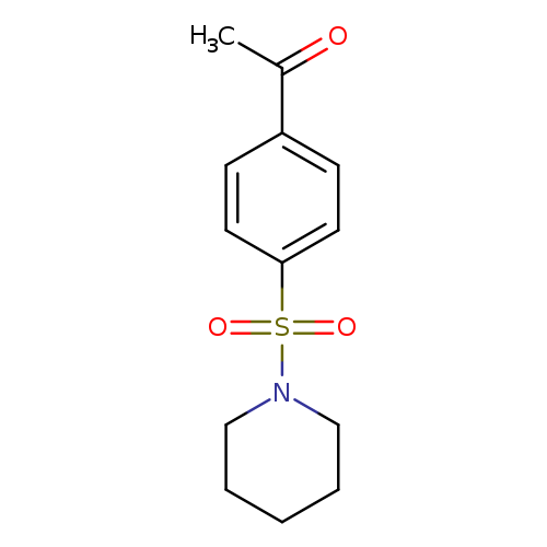 1-(4-(Piperidin-1-ylsulfonyl)phenyl)ethanone