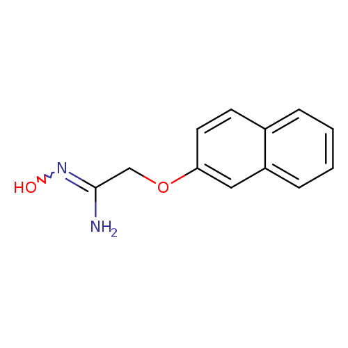 (Z)-N'-Hydroxy-2-(naphthalen-2-yloxy)acetimidamide