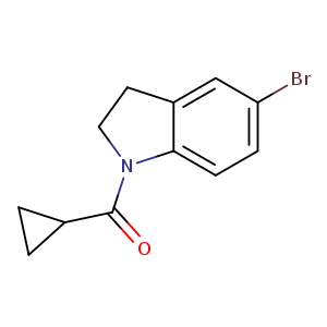 5-Bromo-1-cyclopropanecarbonyl-2,3-dihydro-1H-indole