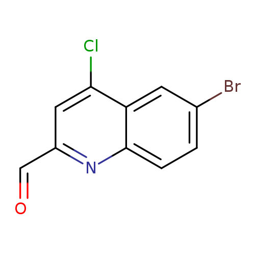 6-Bromo-4-chloroquinoline-2-carboxaldehyde