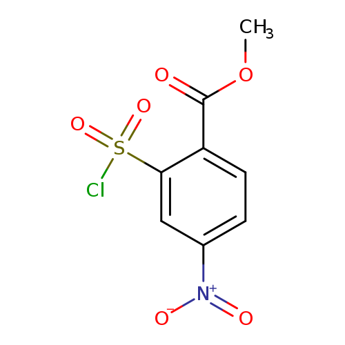 methyl 2-(chlorosulfonyl)-4-nitrobenzoate