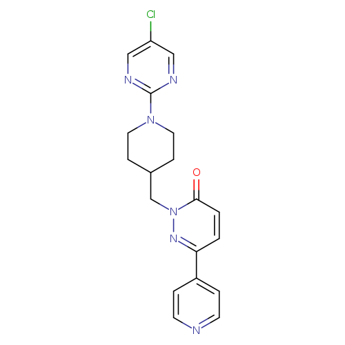 2-{[1-(5-chloropyrimidin-2-yl)piperidin-4-yl]methyl}-6-(pyridin-4-yl)-2,3-dihydropyridazin-3-one