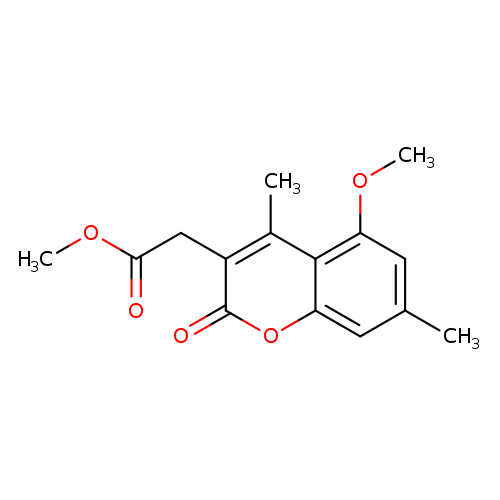 methyl (5-methoxy-4,7-dimethyl-2-oxo-2H-chromen-3-yl)acetate