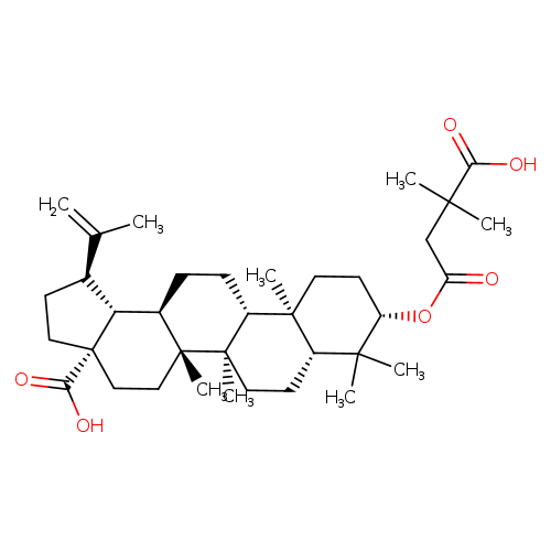 Lup-20(29)-en-28-oic acid, 3-(3-carboxy-3-methyl-1-oxobutoxy)-, (3β)-
