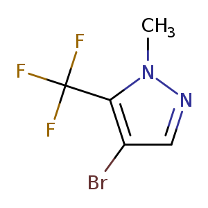 4-Bromo-1-methyl-5-(trifluoromethyl)-1H-pyrazole