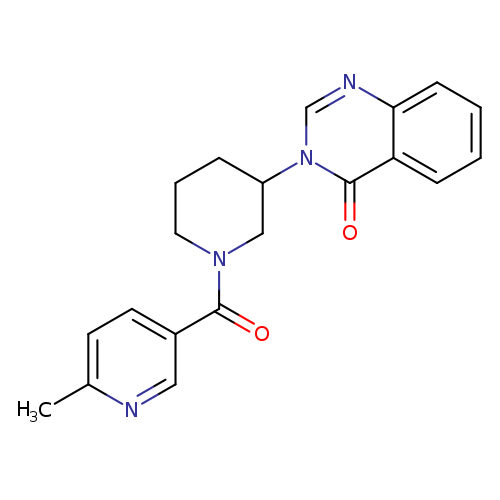 3-[1-(6-methylpyridine-3-carbonyl)piperidin-3-yl]-3,4-dihydroquinazolin-4-one