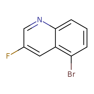 Quinoline, 5-​bromo-​3-​fluoro-