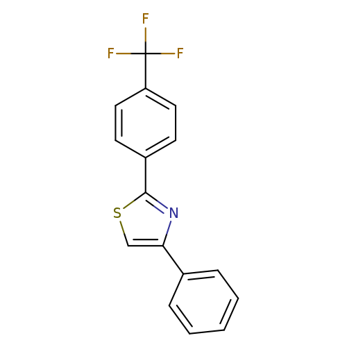 4-Phenyl-2-(4-(trifluoromethyl)phenyl)thiazole