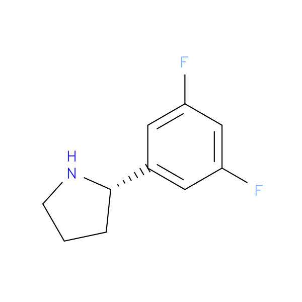 (S)-2-(3,5-Difluorophenyl)pyrrolidine