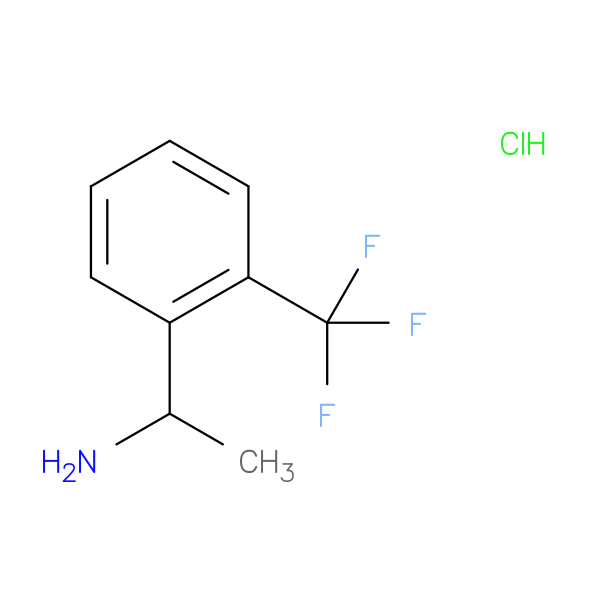 1-[2-(Trifluoromethyl)phenyl]ethylamine, HCl
