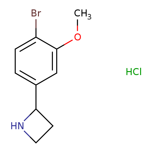 2-(4-bromo-3-methoxyphenyl)azetidine hydrochloride