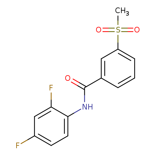 N-(2,4-difluorophenyl)-3-methanesulfonylbenzamide